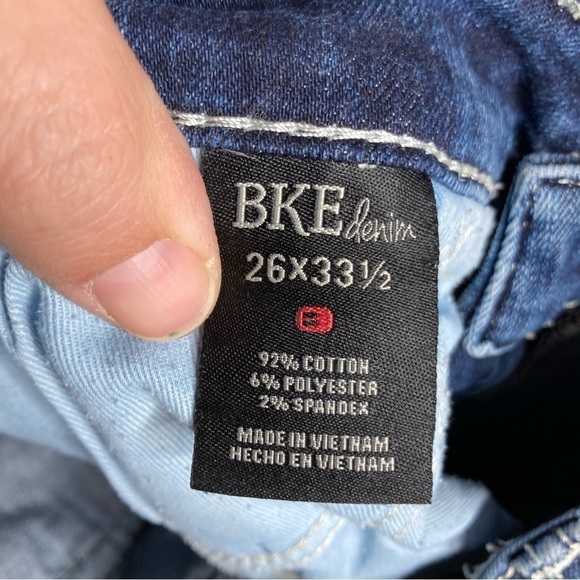 BKE denim Stella boot Cut Jeans size 26L - Picture 8 of 8